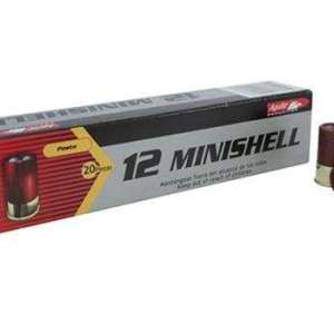 Aguila 1CHB1288 Minishell  12 Gauge 1.75" 5/8 oz 4B (7P)/1B (4P) Shot 20 Bx/25 Cs