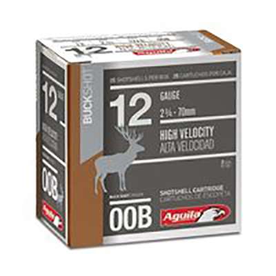 Aguila 1CHB1320 Field  12 Gauge 2.75" 00 Buck Shot 25 Bx/ 10 Cs
