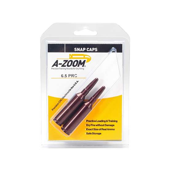 A-Zoom 12307 Rifle Snap Caps  6.5 PRC 2 Pkg