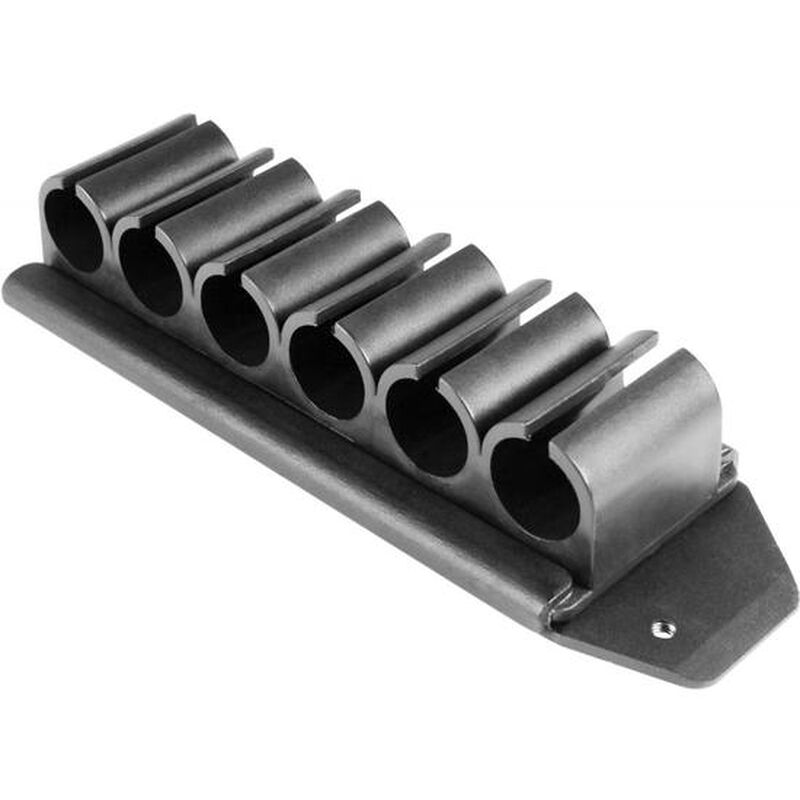 Aim Sports MM6RK Side Shell Carrier Shotgun 12 Gauge 6 Rounds Black Polymer w/Aluminum Mounting Plate