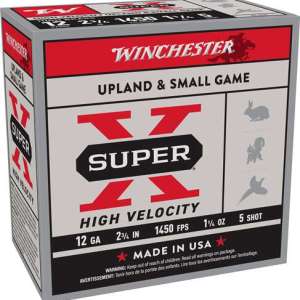 WINCHESTER SUPER-X 12GA 2.75" 1450FPS 1-1/4OZ 5 25RD 10BX/CS