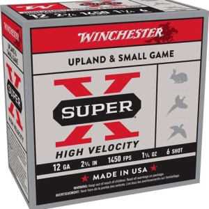 WINCHESTER SUPER-X 12GA 2.75" 1450FPS 1-1/4OZ 6 25RD 10BX/CS