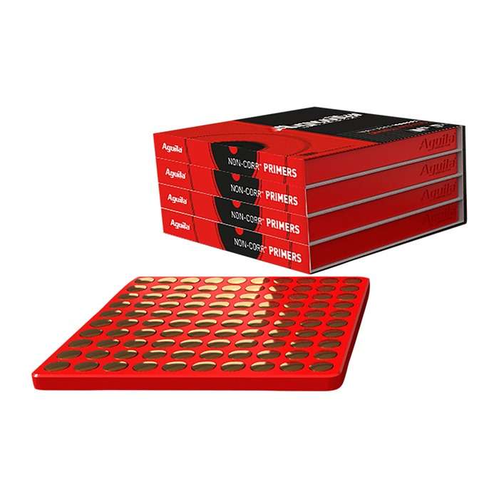 AGUILA SMALL PISTOL PRIMERS NO. 1-1/2 1000/BOX (5 BOXES PER CASE)