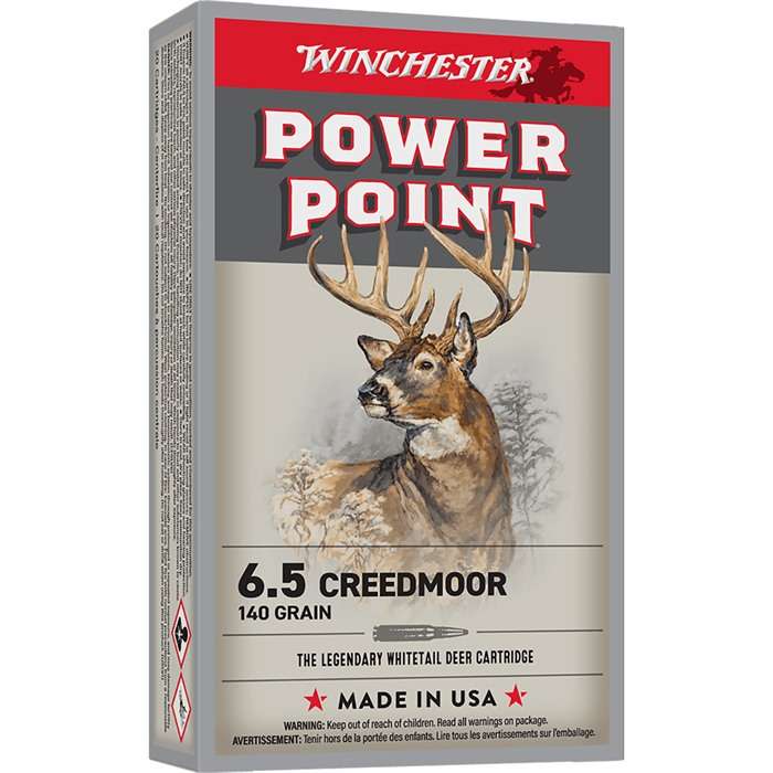 WINCHESTER SUPER-X RIFLE AMO 6.5 CREEDMOOR 140GR PP 20RD (10 BOX CASE)