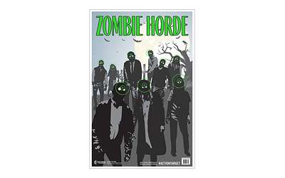 ACTION TGT ZOMBIE HORDE GRN 100PK