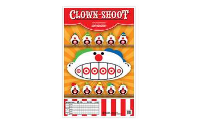 ACTION TGT CLOWN SHOOT 100PK