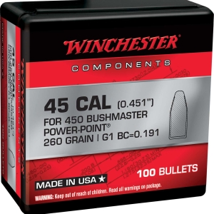 WIN WB450P260X 450 BUSHMASTER 260 PP 100/10