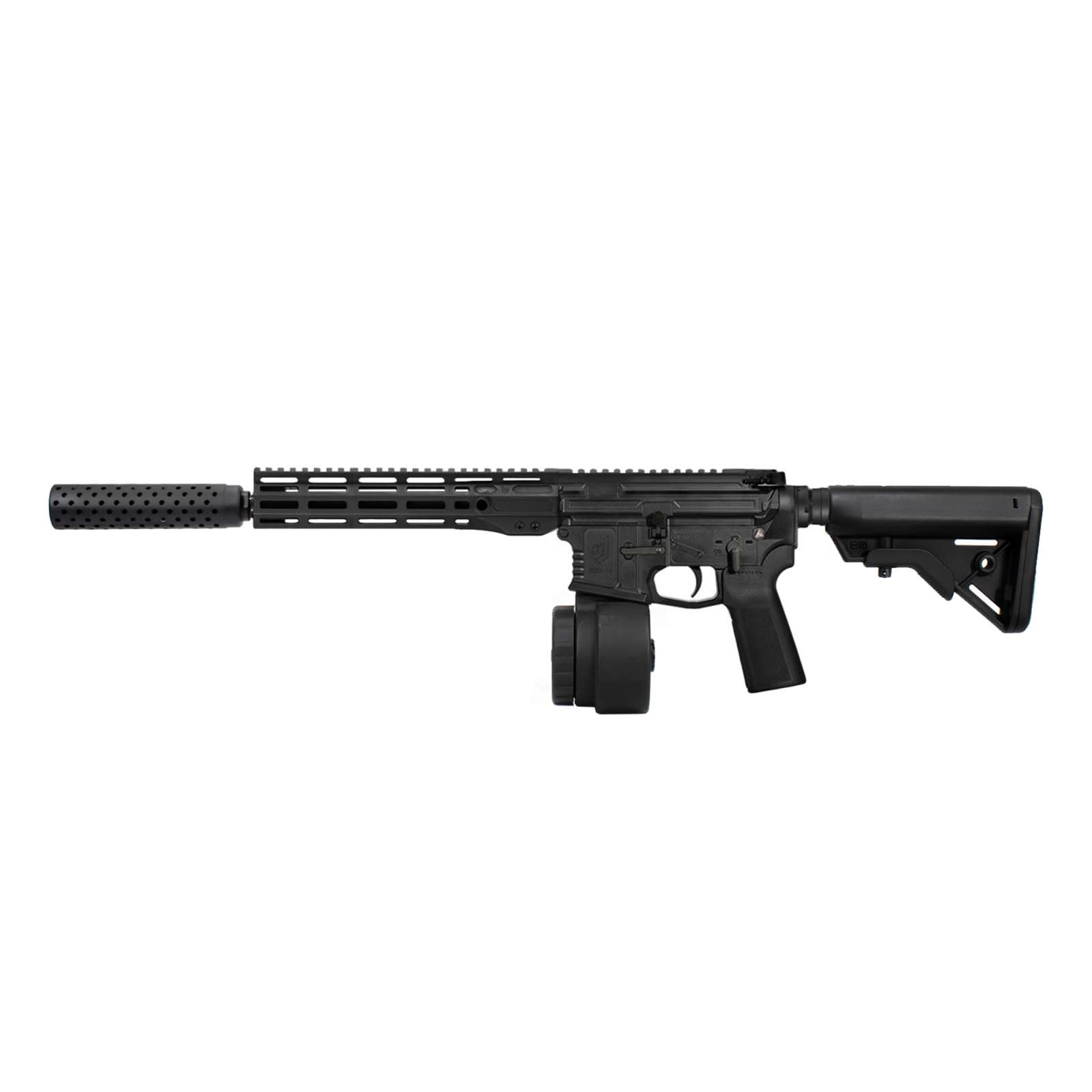 WSM15 5.56MM 16" BLK 50+1 DRUM