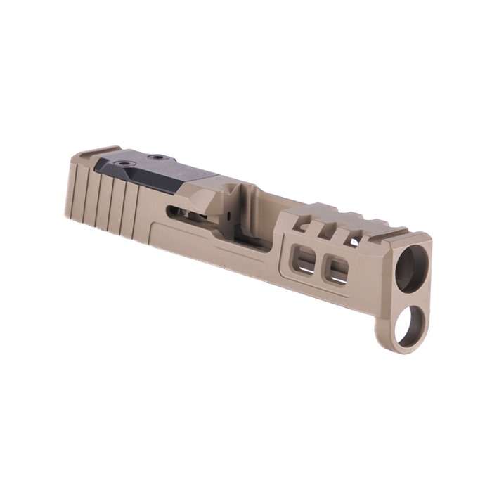 Zaffiri Precision ZPS.2.HC.FDE ZPS.2 Custom Slide Fits Springfield Hellcat Flat Dark Earth 17-4 Stainless Steel