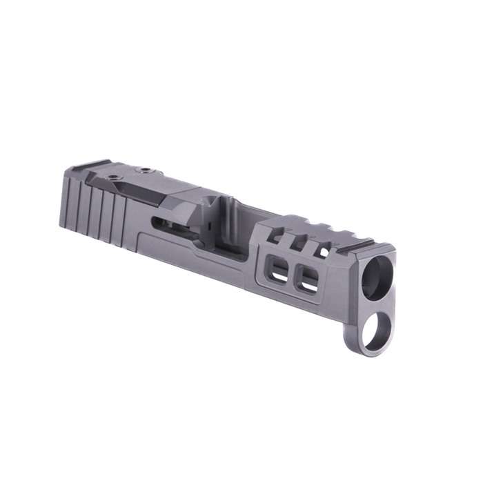 Zaffiri Precision ZPS.2.HC.SG ZPS.2 Custom Slide Fits Springfield Hellcat Sniper Gray 17-4 Stainless Steel