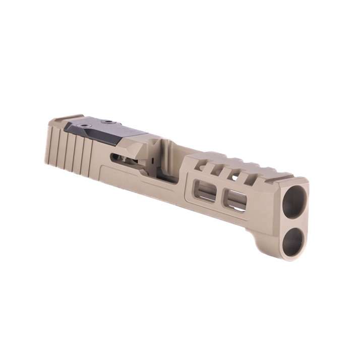 Zaffiri Precision ZPS.2.HCPRO.FDE ZPS.2 Custom Slide Fits Springfield Hellcat Pro Flat Dark Earth 17-4 Stainless Steel