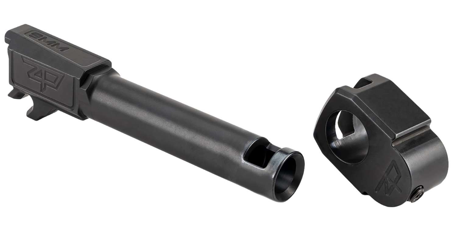 Zaffiri Precision ZP.365BTCBN Threadless Compensator 9mm Fits Sig P365 Black 17-4 Stainless Steel