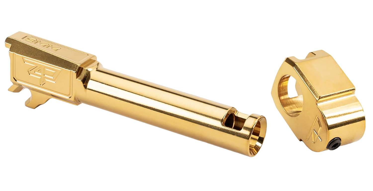 Zaffiri Precision ZP.365BTCG Threadless Compensator 9mm Fits Sig P365 Gold 17-4 Stainless Steel