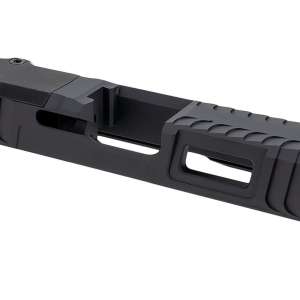 Zaffiri Precision ZPS.B.43.BLK ZPS.IBS Custom Slide Fits Glock 43/43x Black 17-4 Stainless Steel