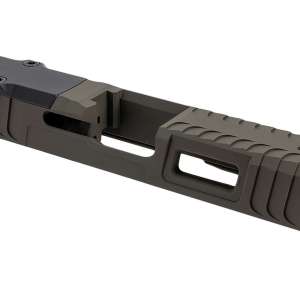 Zaffiri Precision ZPS.B.43.OD ZPS.IBS Custom Slide Fits Glock 43/43x OD Green 17-4 Stainless Steel