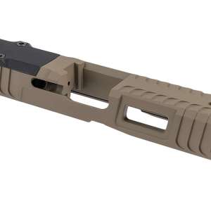 Zaffiri Precision ZPS.B.19.G5.FDE ZPS.IBS Custom Slide Fits Glock 19 Gen 5 Flat Dark Earth 17-4 Stainless Steel