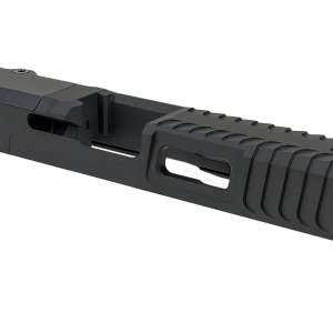 Zaffiri Precision ZPS.B.17.BLK ZPS.IBS Custom Slide Fits Glock 17 Gen 3 Black 17-4 Stainless Steel