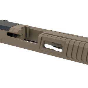Zaffiri Precision ZPS.B.17.FDE ZPS.IBS Custom Slide Fits Glock 17 Gen 3 Flat Dark Earth 17-4 Stainless Steel
