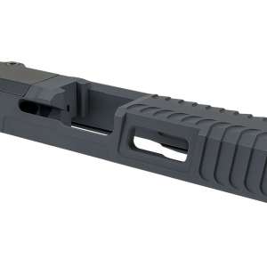 Zaffiri Precision ZPS.B.17.SG ZPS.IBS Custom Slide Fits Glock 17 Gen 3 Sniper Gray 17-4 Stainless Steel