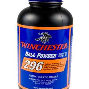 Winchester Powder 2961 Ball Powder 296 Pistol,Shotgun 1 lb
