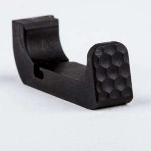 ZEV MRSM4G Extended Mag Release for Glock 17 Gen4 Black Hardcoat Anodized 6061-T6 Aluminum