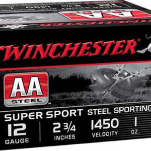 Winchester Ammo AASCL12S7 AA Steel  12 Gauge 2.75" 1 oz 7.5 Shot 25 Bx/ 10 Cs