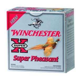 Winchester Ammo X12PHV5 Super Pheasant HV High Brass 12 Gauge 2.75" 1 3/8 oz 5 Shot 25 Bx/ 10 Cs