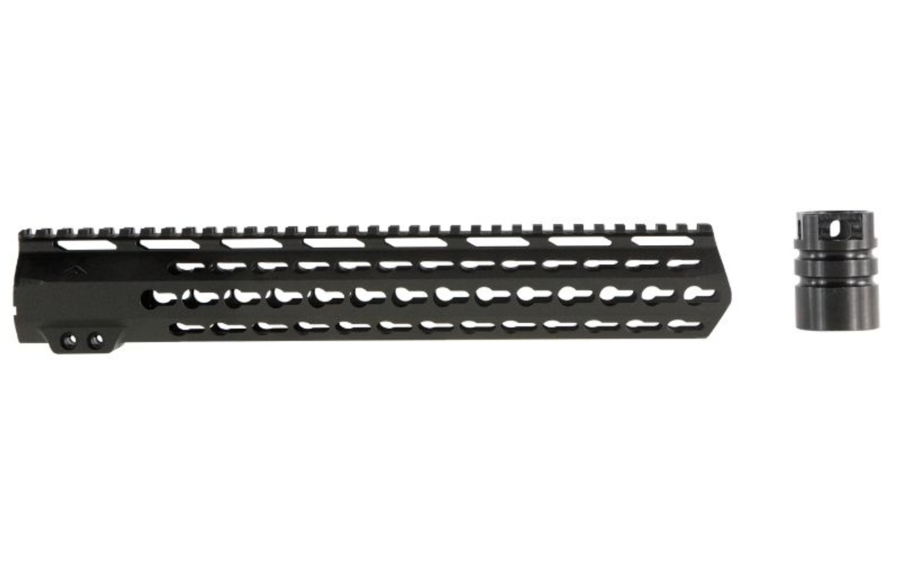 Aim Sports MTK13H308 AR Rifle Keymod Handguard 6061-T6 Aluminum Black Hard Coat Anodized 13.5"