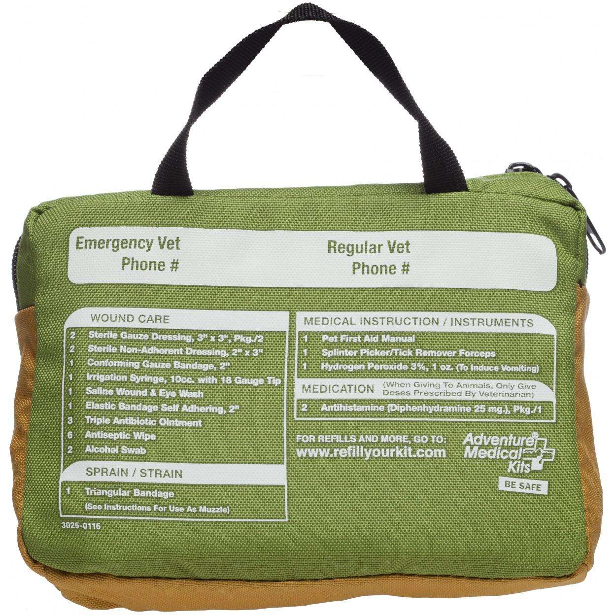 Adventure Medical Kits 01350115 Adventure Dog Trail Dog Medical Kit