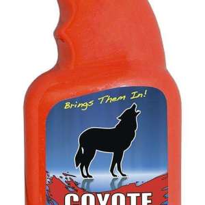 WRC PREDATOR LURE COYOTE JUICE 8FL OUNCES SQUIRT TOP BOTTLE