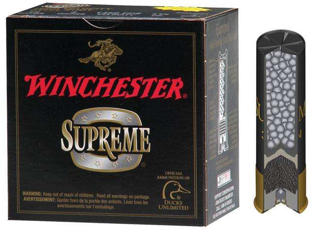 Winchester Ammo SSH1233 Drylock Super Steel High Velocity 12 Gauge 3" 1 1/4 oz 3 Shot 25 Bx/ 10 Cs
