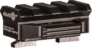 Aimshot MTMQR40PR M-LOK QD 40mm Adapter Picatinny Rail Black Hardcoat Anodized