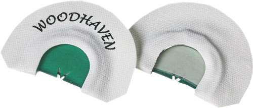 WOODHAVEN CUSTOM CALLS WH002 Classic V-3 Two Reed Turkey Yelps, Purrs, Clucks, Cutts