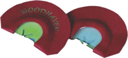 WOODHAVEN CUSTOM CALLS WH198 Raspy Red Reactor Three Reed Turkey Yelps, Purrs, Clucks, Cutts