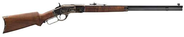 Winchester Guns 534228137 1873 Sporter 357 Mag 13+1 24" Oil Walnut Color Case Hardened Right Hand