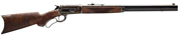 Winchester Guns 534227142 1886 Deluxe 45-70 Gov 8+1 24" Satin Walnut Color Case Hardened Right Hand