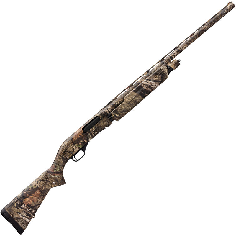 Winchester Guns 512321290 SXP Universal Hunter Pump 12 Gauge 24" 3+1 3.5" Fixed w/Textured Gripping Panels Stock Aluminum Alloy Receiver with overall Mossy Oak Break-Up Country Finish