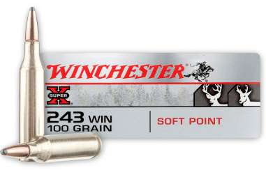 Winchester Ammo X2432 Super-X  243 Win 100 gr Power-Point (PP) 20 Bx/ 10 Cs