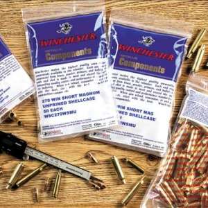 Winchester Ammo WSC22250U   22-250 Rem Rifle Brass 100 Per Bag