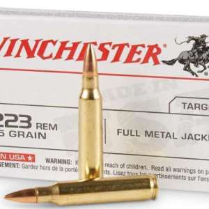 Winchester Ammo USA223R1KY USA  223 Rem 55 gr Full Metal Jacket (FMJ) 20 Bx/ 50 Cs