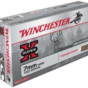 Winchester Ammo X7MMWSM Super-X  7mm WSM 150 gr Power-Point (PP) 20 Bx/ 10 Cs