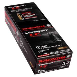 Winchester Ammo S17HMR1LF Varmint LF  17 HMR 15.5 gr Polymer Tip 50 Bx/ 20 Cs