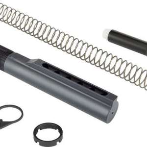Advanced Technology A5102240 Military Buffer Tube Assembly  AR-15 Black Anodized Aluminum
