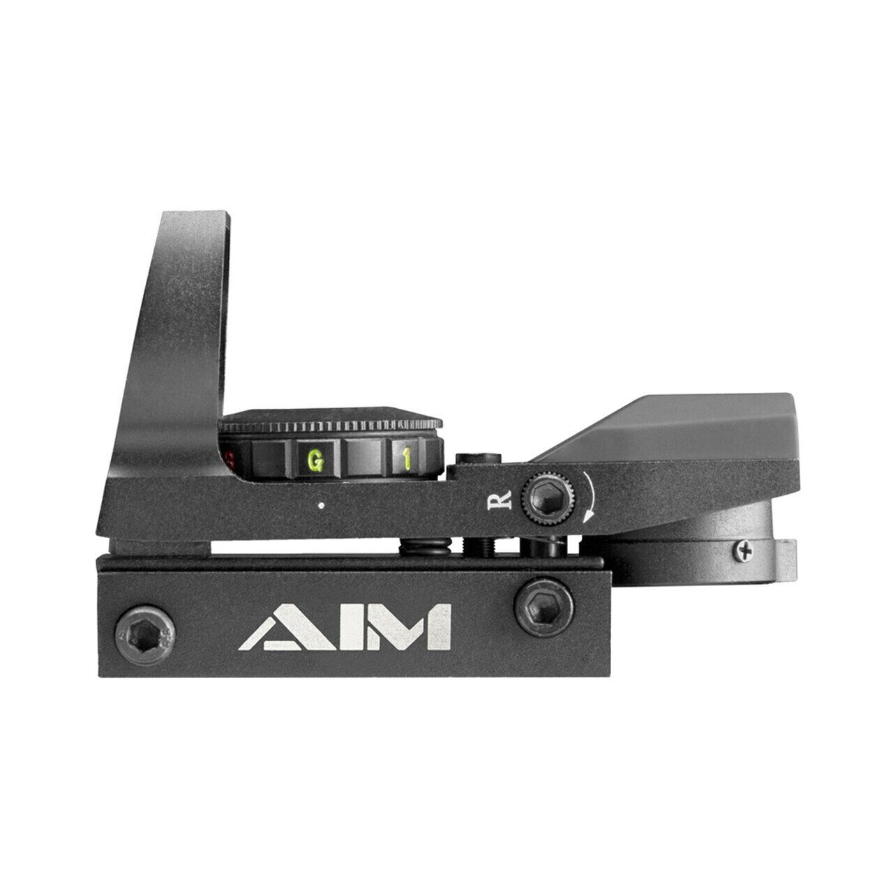 Aim Sports RT403 Reflex Classic Edition 1x 34mm 1 MOA Dual Illuminated Red/Green 4 Pattern CR2032 Lithium Black