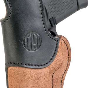 1791 Gunleather RCH3BLBR RCH Black w/Brown Trim Leather IWB 1911 3"/Ruger LC9 Right Hand
