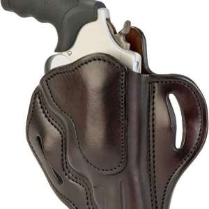 1791 Gunleather RVH3SBRR RVH3 S&W Governor Signature Brown Leather