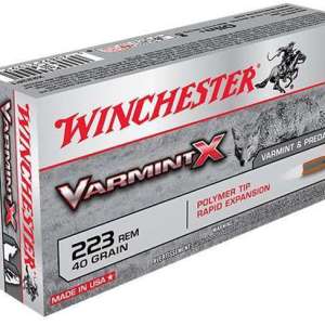 Winchester Ammo X243P Varmint X  243 Win 58 gr Polymer Tip 20 Bx/ 10 Cs