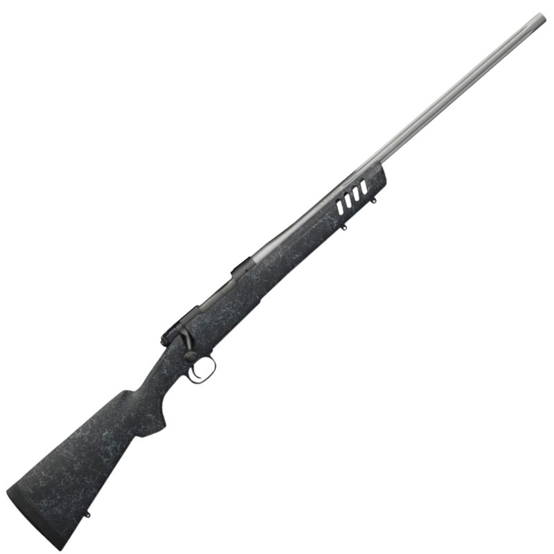 Winchester Guns 70 Coyote Light 325 WSM 3+1 24" Black w/Gray Webbing Fixed Bell & Carlson w/Aluminum Bedding Stock Blued Right Hand