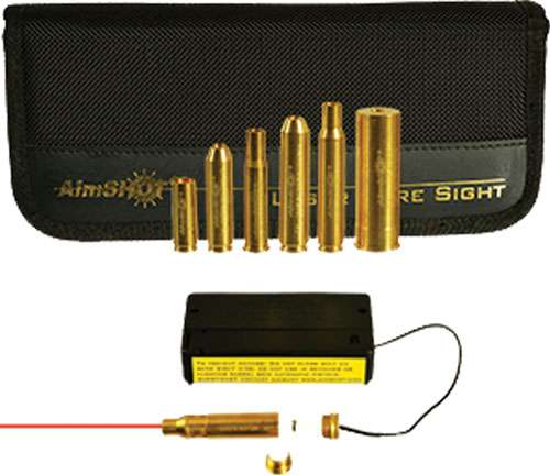 Aimshot KTRIFLE Boresight Rifle Kit Laser Universal Rifle Calibers Brass