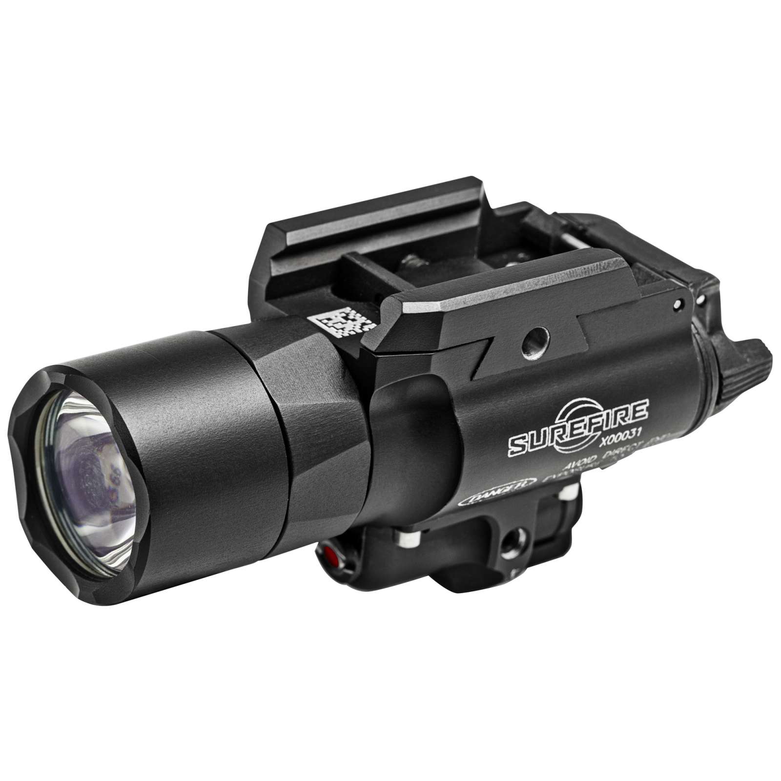 X400 ULTRA, 6V, UNIVERSAL/PICATINNY RAIL MOUNT, 1,000 LUMENS, 635 nM RED LASER, BLACK, Z-XBC PUSH/TOGGLE SWITCH